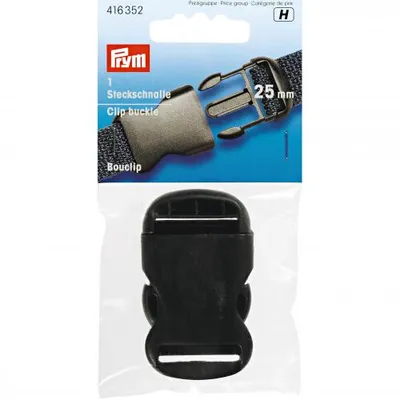 Produktbild von Prym Steckschnalle stark 25 mm schwarz  