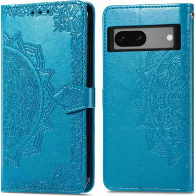 Immagine prodotto di Custodia a libro imoshion Mandala Google Pixel 7 - Turchese