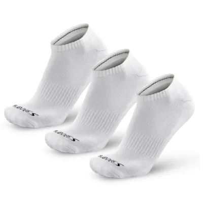 Produktbild von Socken Buddies, Classic Sneaker Buddies, Sneaker Socken, 3 Paar, weiß, 45-47