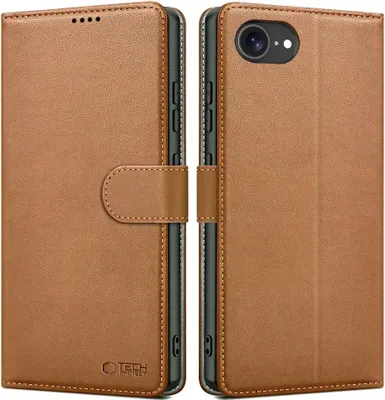 Zdjęcie produktu dla Tech-Protect Wallet Iphone 16E Brown