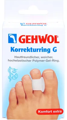 Produktbild von GEHWOL Polymer-Gel Korrekturring G, 3 St. Pflaster