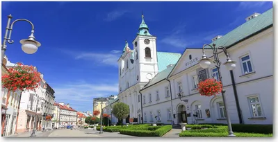 Produktbild von Tulup® Leinwandbild -100x50 cm - Wandkunst - Drucke auf Leinwand - Leinwanddruck  - Sehenswürdigkeiten & Architektur - Mehrfarbig - Rzeszów Polen