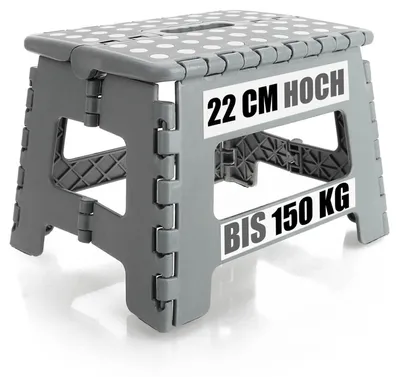 Produktbild von Klappbare Tritthocker mit Gummi-Noppen
