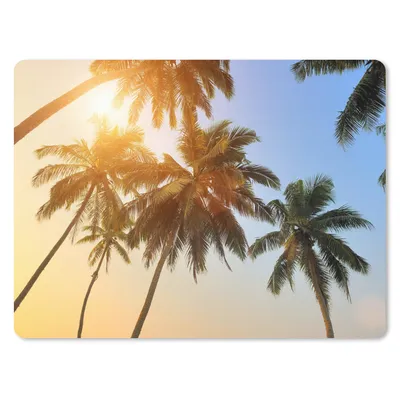 Produktbild von MuchoWow® Mauspad Mousepad Palme - Sonne - Sommer - Tropisch 40x30 cm - Mousepads - Maus Mat - Pad - Mausunterlage - Anti Rutsch