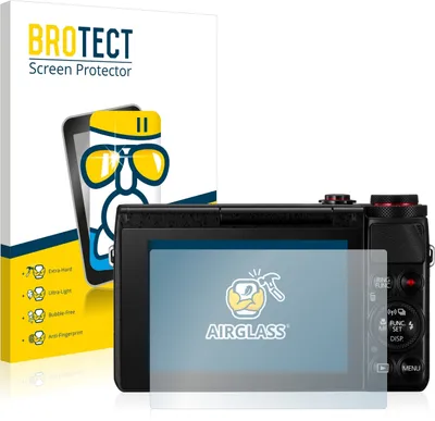 Produktbild von BROTECT Schutzglas für Canon PowerShot G7 X G7X Schutzfolie Panzer Folie Glas Display Schutz klar
