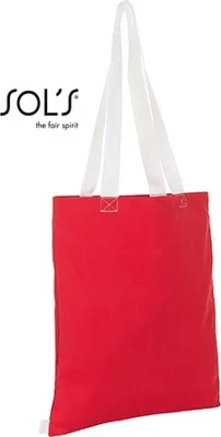 Produktbild von SOL´S Bags , Hamilton Shopping Bag , Red , White , 35 x 42 cm