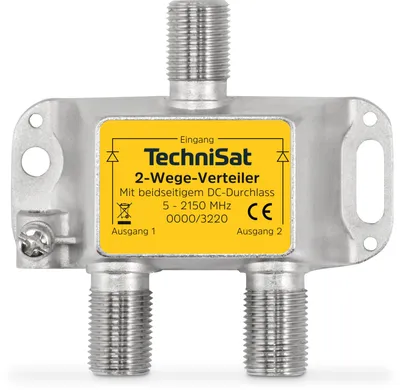 Zdjęcie produktu dla TechniSat 0000/3220, Srebrny, 58 mm, 22 mm, 52 mm, 580 x 220 x 520 mm, 100 g