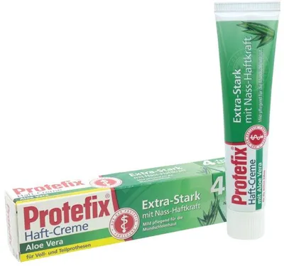 Produktbild von PROTEFIX Haftcreme 47g Extra Stark mit Aloe Vera