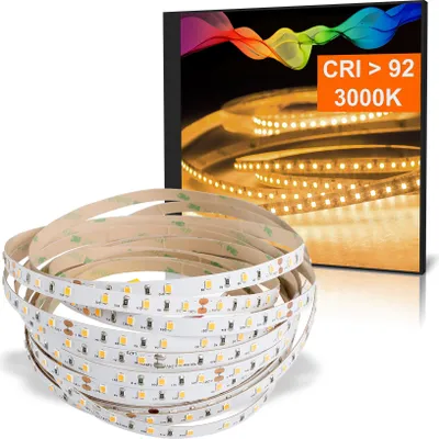 Produktbild von LED Strip 2835 Warmweiß (3000K) CRI 92 36W 5 Meter 24V IP44