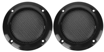 2 Zoll Auto-Subwoofer-Lautsprechergitter, Schutzgitter, Schwarz