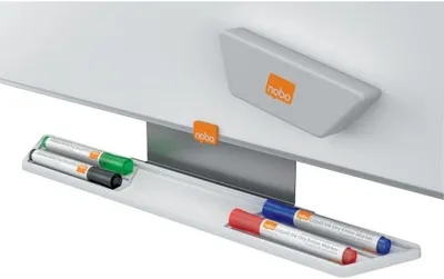 Produktbild von Tafelwischer magnethaftend Löschfilz auswechselbar weiß Packung mit 10 Stück