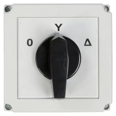Immagine prodotto di Interruttore a camme stella-triangolo 3P 63A in custodia 4G63-12-PK 63-840591-051