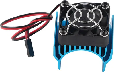 Zdjęcie produktu dla Radiator chłodzący o średnicy 36 mm do 1/10 RC Car 540/3650/3660/3670 MotorBlue