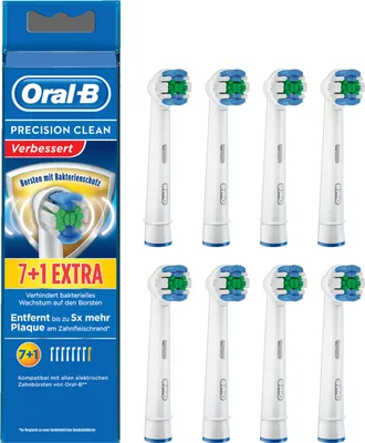 Immagine prodotto di Testine per spazzolini ORAL B Precision Clean 7+1
