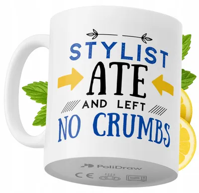 Produktbild von Stilbewusste Tasse - Lustige Kaffee- oder Teetasse mit witzigem Textdesign - Ideal für Geburtstage, Namenstage, Feiertage und besondere Anlässe. Hochwertige Tasse für Zuhause, Büro und Arbeit. Farbe: Weiß, 330 ml.