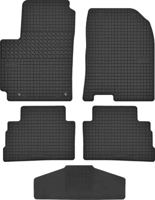 Produktbild von Gummimatten passend für Hyundai Kona mit Tunnelabdeckung
