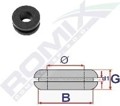 Image de ROMIX Douille C60485 5mm 4mm 10mm