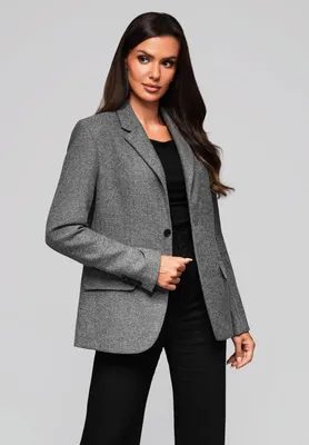 Produktbild von Damen-Jacket LW-BLZB-0101 v2 - grau L