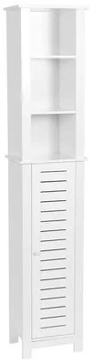 Produktbild von Säule mdf 1 tür 3 regale mdf - santorin - Tendance