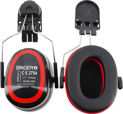 Image de Serre-tête antibruit pour casque de protection. SNR 27,8 dB - SINGER - SHELLY2