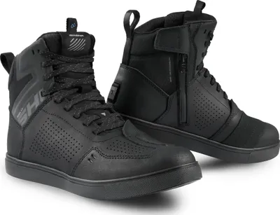 Produktbild von SHIMA Rebel 2.0 perforierte wasserdichte Motorradschuhe, schwarz, 46