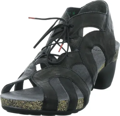 Produktbild von Think! Damen Keilsandaletten TRAUDI 28510-37, 28510-38, 28510-39, 28510-40, 28510-41, 28510-42 THI-3-000214 schwarz 42