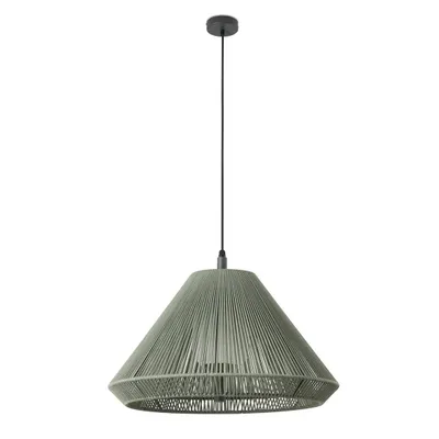 Produktbild von SAIGON OUT C70 olivgrüne Pendelleuchte mit Sockel 71579C-11