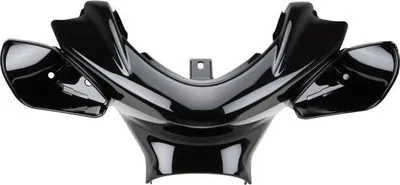 Zdjęcie produktu dla Osłona kierownicy czarna błyszcząca do Yamaha Aerox MBK Nitro YQ 50 100 1998-12
