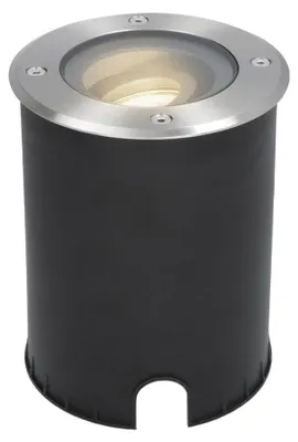 Image de HOFTRONIC - Spot LED au sol extérieur inclinable GU10 4W 345lm 4000K Inox IP67 Dimmable