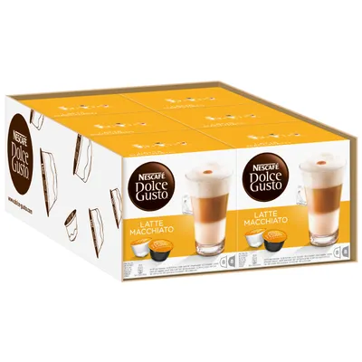 Immagine prodotto di Nescafé Dolce Gusto Capsule Latte Macchiato 16 pz 8 tazze