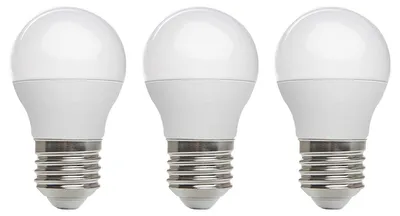 Produktbild von Kobi E27 LED Kugellampe 8,5W 806lm 3000K 230V 3 Stück