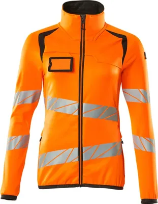 Produktbild von Mascot Fleecepullover mit Reißverschluss 19153, Damen Gr. 2XL, hi-vis orange/dunkelanthrazit