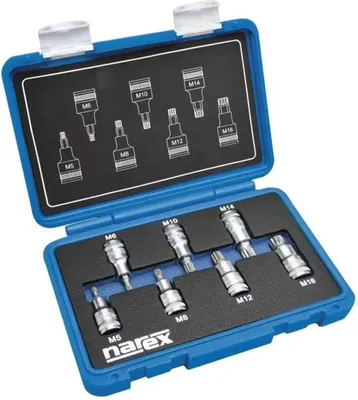 Produktbild von NAREX 443000959 1/2" Steckschlüsselsatz XZN