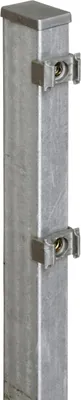 Produktbild von Floraworld Zaunpfosten Comfort 140 x 6 x 4 cm feuerverzinkt