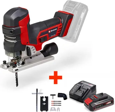 Produktbild von Einhell Professional Akku-Stichsäge TP-JST 18/135 Li BL Power X-Change + 2.5Ah Akku Starterkit