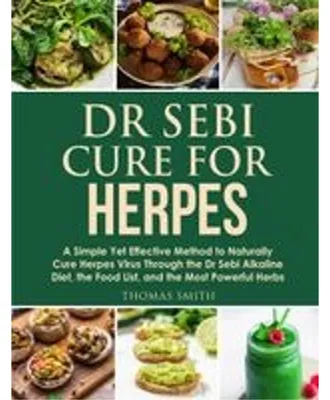 Zdjęcie produktu dla Dr. Sebi Ratgeber: Heilung für Herpes mit 4 natürlichen Methoden, Body Cleansing System & 35 gesunden Rezepten