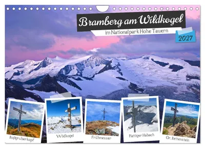 Produktbild von Bramberg am Wildkogel (Wandkalender 2027 DIN A4 quer), CALVENDO Monatskalender