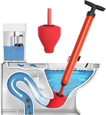 Produktbild von Hochdruck Pijpreinigungsanlage für Toiletreinigung - Abwasserreiniger für Rohre, Waschbecken, Dusche und Küchen