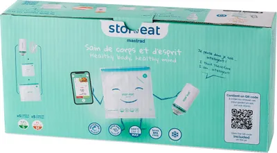 Obrázok produktu pre Štartovacia sada vákuových vreciek Mastrad, pumpa a 10 vákuových vreciek v 2 veľkostiach, Sous Vide, F93867