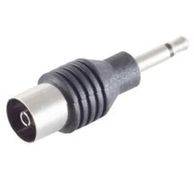 Produktbild von Klinkenstecker Mono 3,5mm / Koaxbuchse