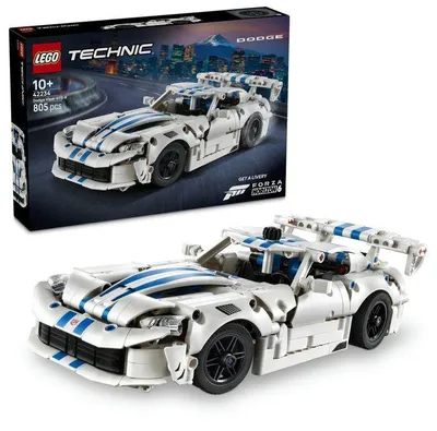 Immagine prodotto di LEGO Technic 42234, auto sportiva Dodge Viper GTS-R - Giocattolo per ragazzi e ragazze dai 10 anni