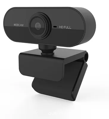 Productafbeelding van Denash USB-webcam met microfoon, 360-graden rotatie, 1080P computerwebcam, geschikt voor videochat