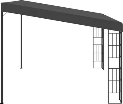 Produktbild von Famanu Terraspaviljoen mit UV-Schutz - Gartenbereich Schattenmarkise 3x4m Antrazit