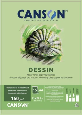 Produktbild von Canson Dessin Skizzenbuch 15 A4 160 g