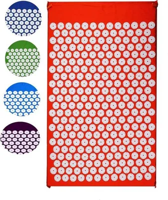 Produktbild von Famanu Acupressurmat Massagematte 68 x 42 cm - Orange