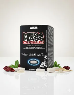 Produktbild von Weider Mega Mass Capsules- 120 Kapseln
