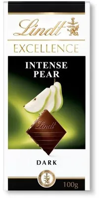 Productafbeelding van Lindt EXCELLENCE Pure chocolade met perensmaak en stukjes amandel, 100g