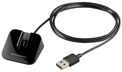 Produktbild von HP Poly Voyager Legend Ladehalterung USB-A – Headset-Ständer Schwarz
