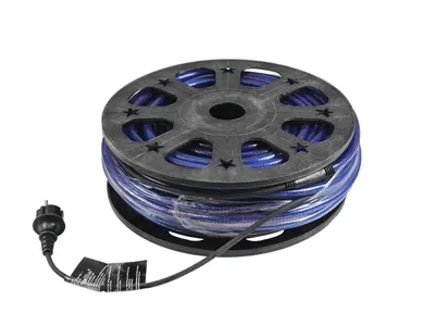 Produktbild von EUROLITE RUBBERLIGHT RL1-230V blau 44m