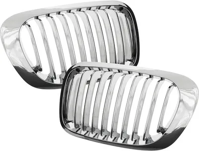 Zdjęcie produktu dla Osłona chłodnicy / osłona sportowa chrom do BMW 3 E46 99-04 COUPE CABRIO